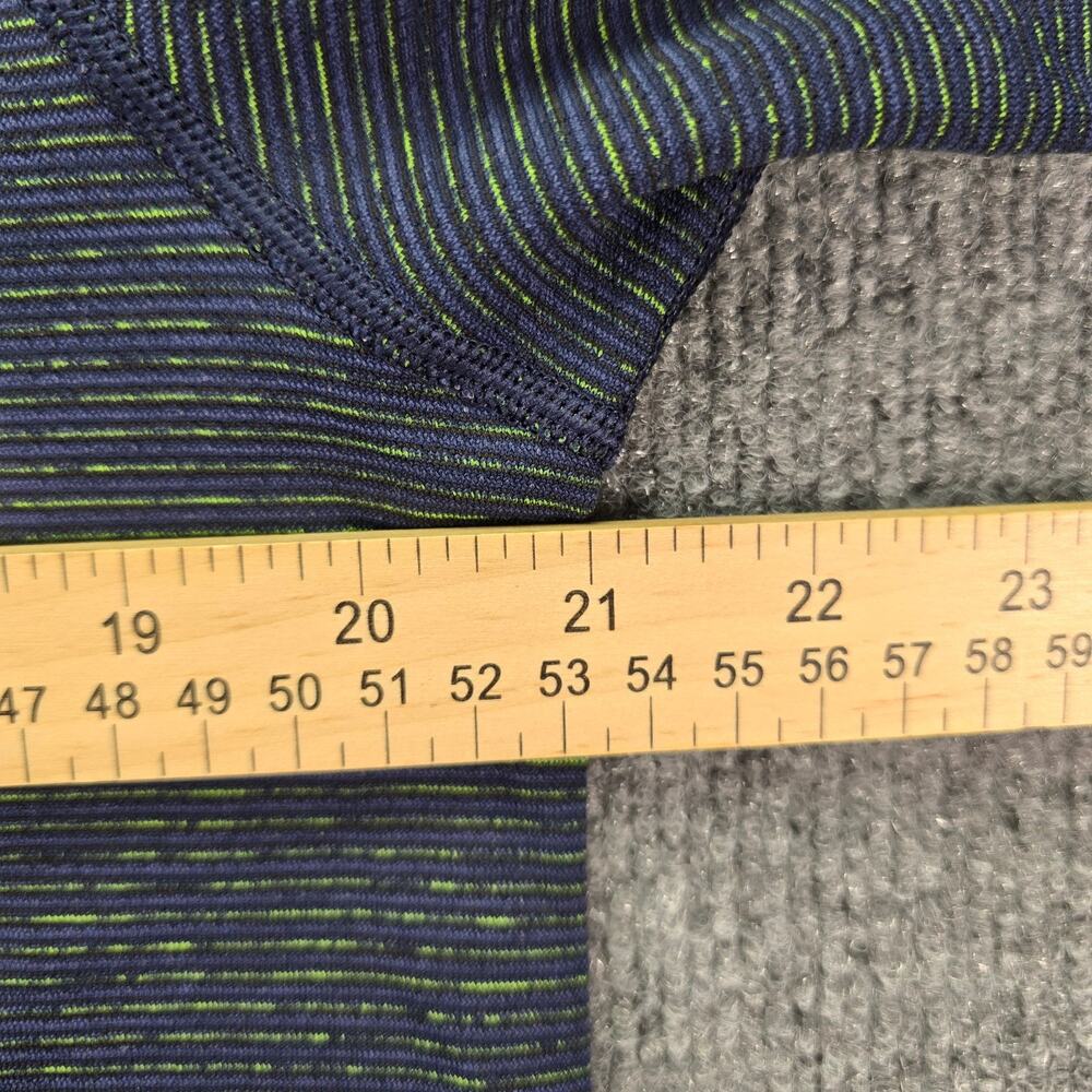 Lululemon Metal Vent Tech Polo Shirt Mens Large Blue Short Sleeve Performance - Picture 7 of 7
